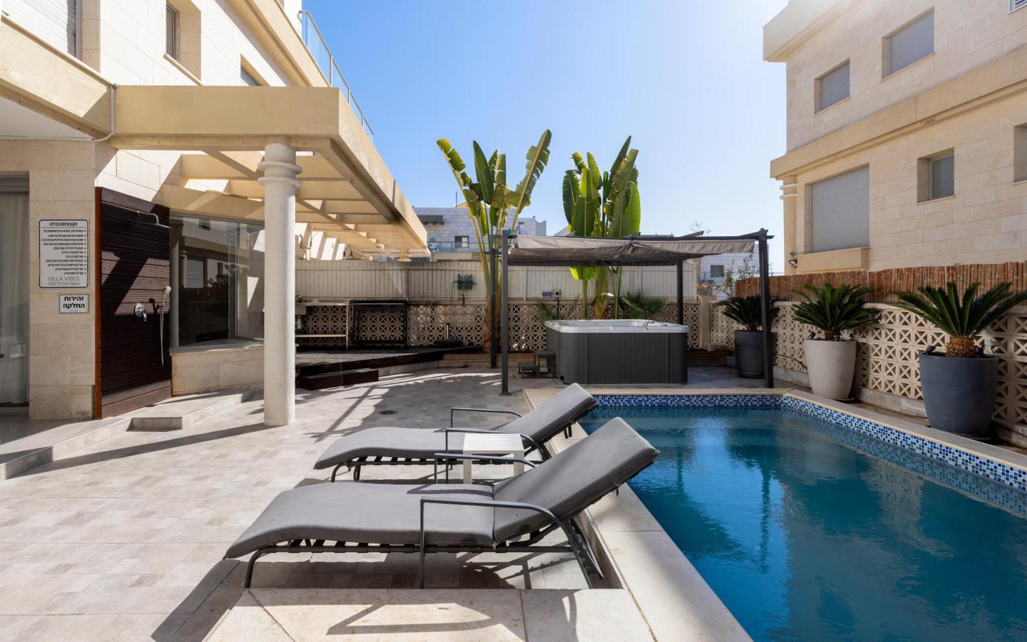 Sahara - Designed Duplex With A Private Pool Hotel เอลัต ภายนอก รูปภาพ